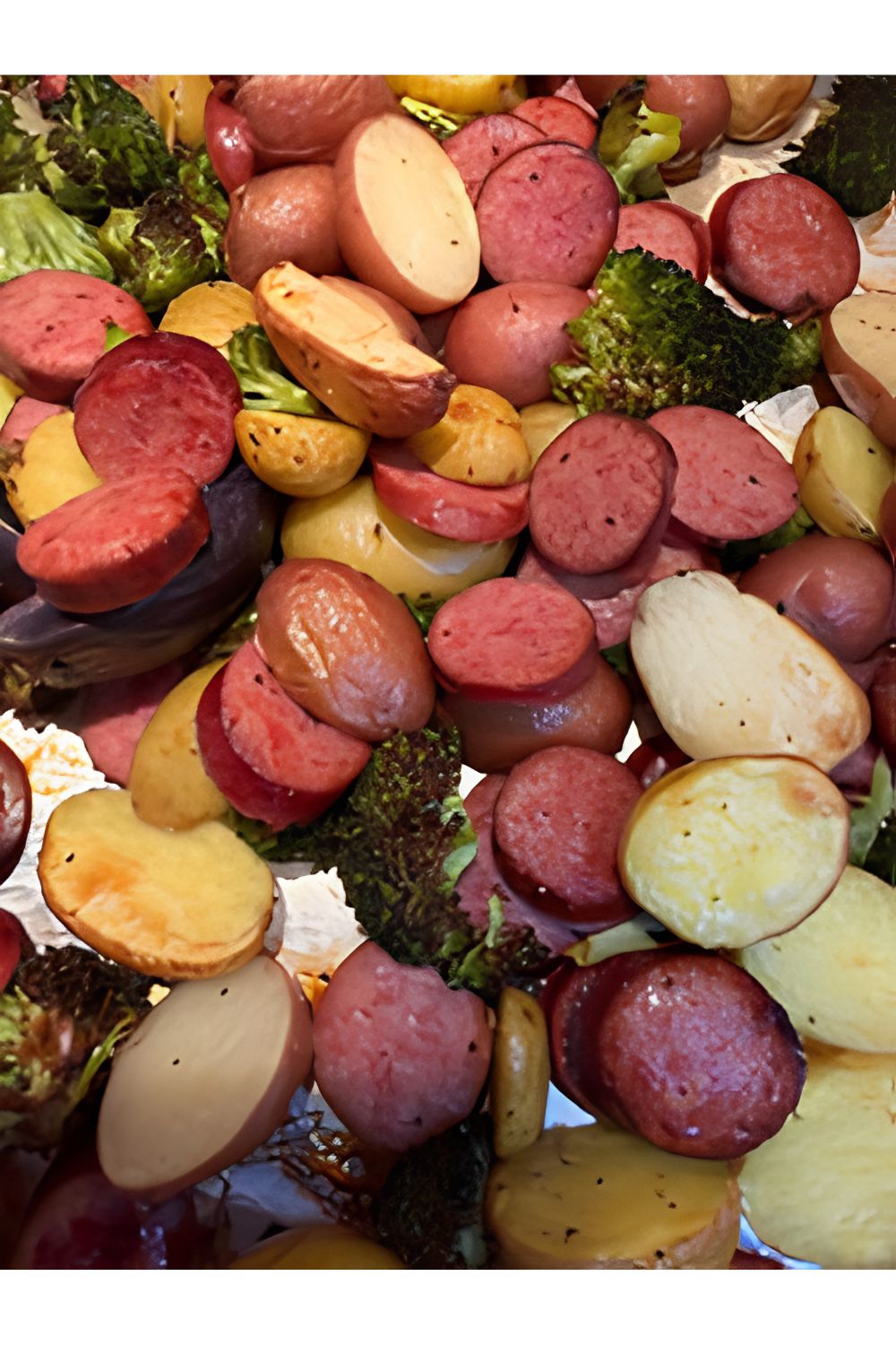 Easy Sausage, Potatoes & Broccoli Sheet Pan Dinner