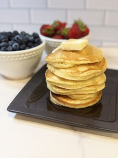 Homemade Buttermilk Pancakes